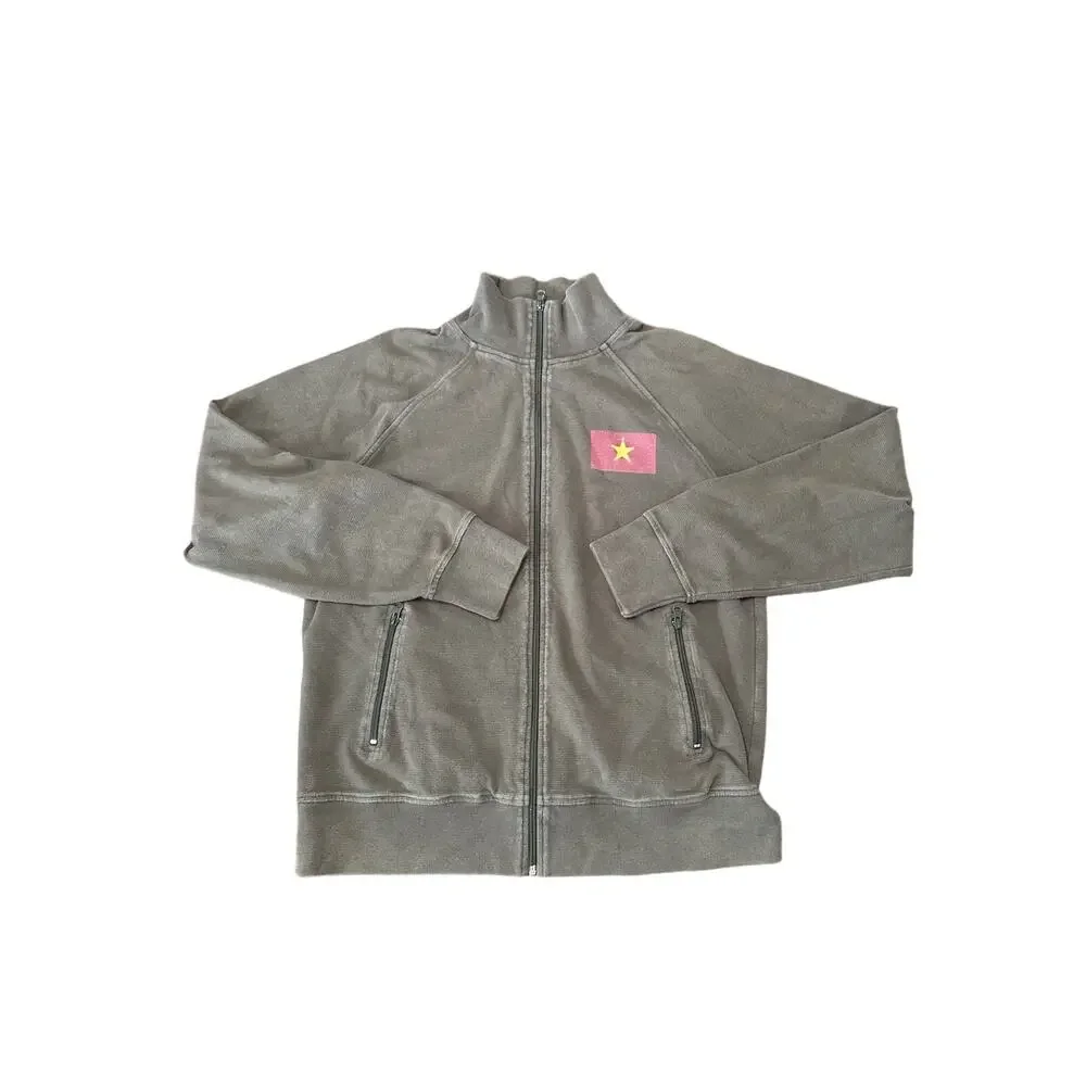 CLEARANCE MOVING SALE Lucky Brand Vintage Inspired Vietnam Nha Trang Zip Jacket